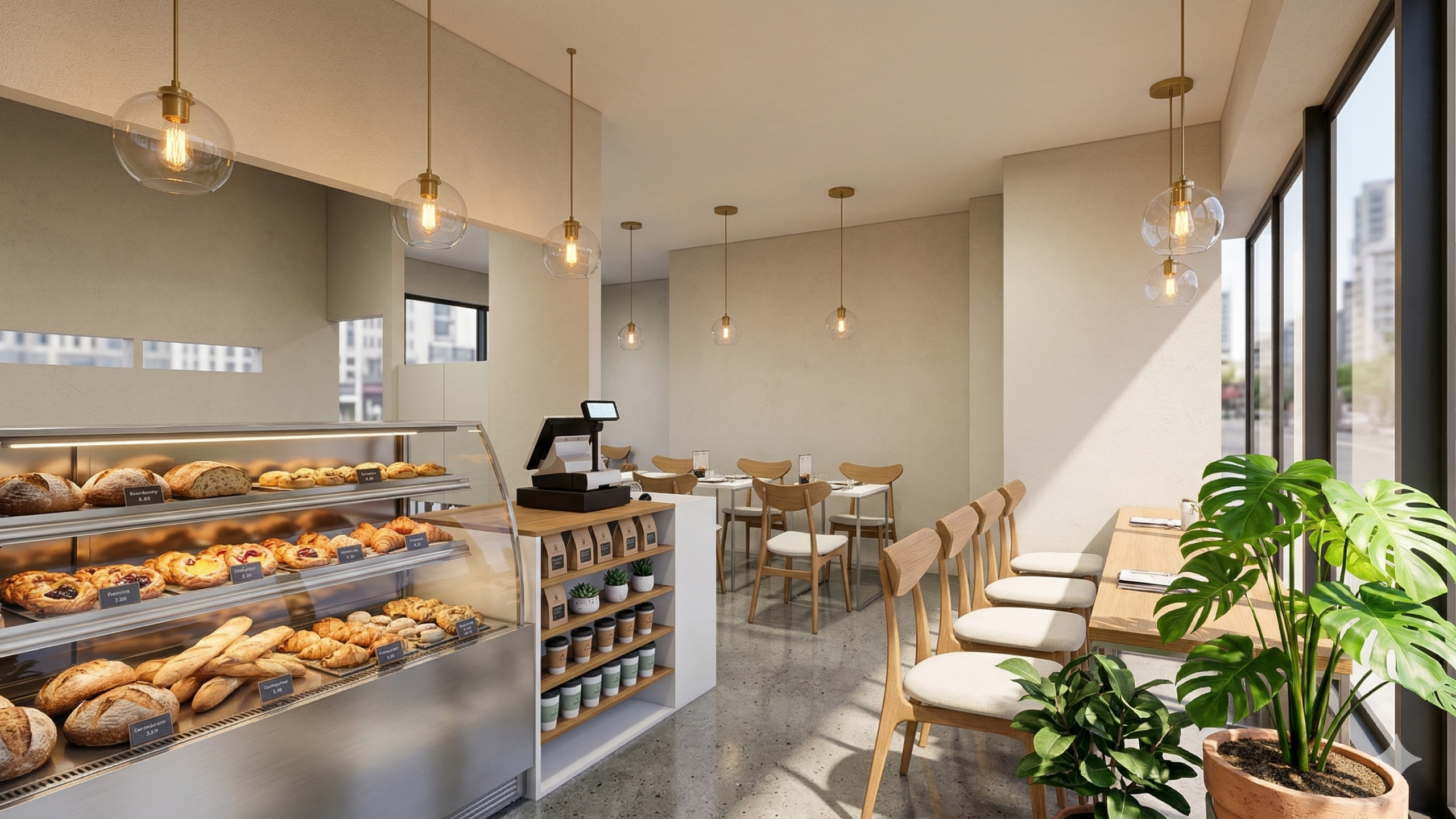 内観パース 寝室