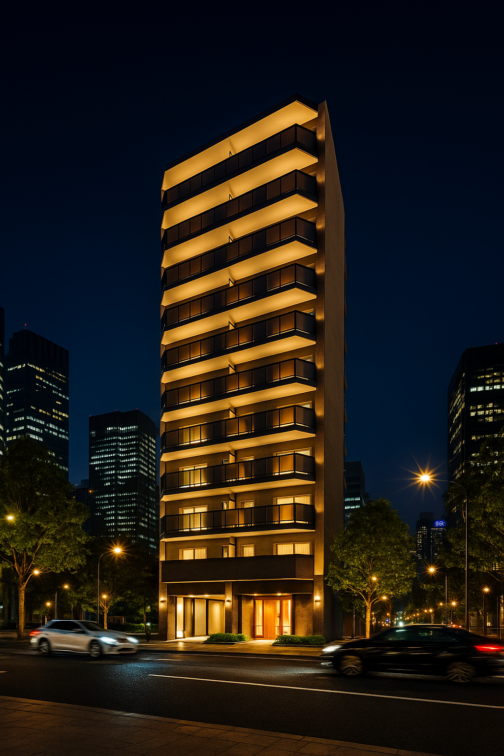 外観パース 戸建住宅